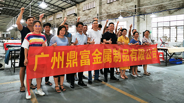 Dingfu - Group photo of the opening factory 